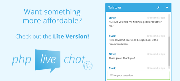 Live chat using php